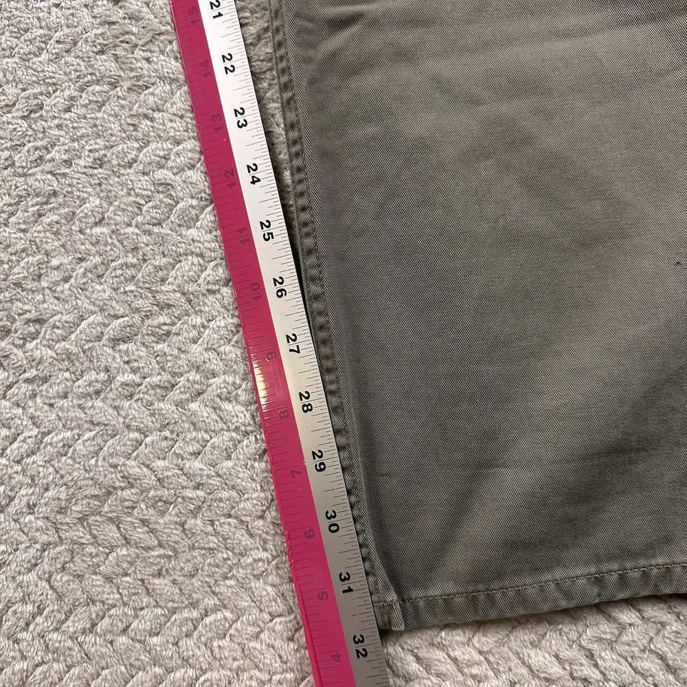 Polo Ralph Lauren 650 Straight Leg Pants Men's 36x32 Green Cotton Chino Travel - Picture 8 of 16